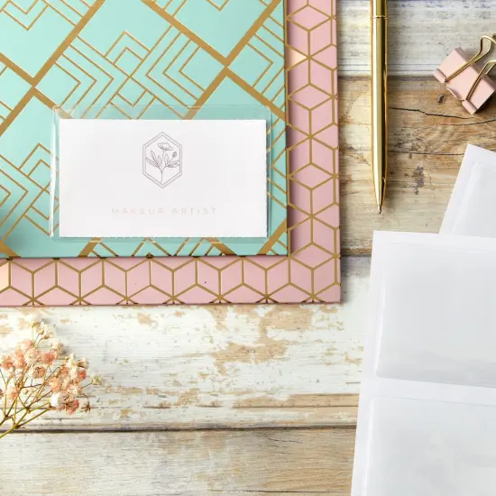 100-Pack Clear Business Card Pockets Holders 3.75x2 In, Self-Adhesive Top Load Plastic Protector and Sleeves Labels, Bulk Set for Storage, Organization, Labeling {5}