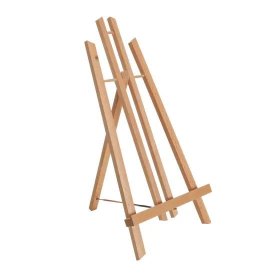 18" Large Tabletop Display Easel - Beechwood Artist A-Frame Display Stand, Wooden Easel for Painting, Canvas Stand, (Pack of 1) Classrooms Events Photo Picture Sign Holder {1}