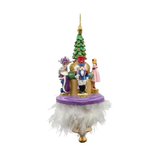 7" Nutcracker Suite Hat Ornament – Festive Resin Christmas Decoration {1}
