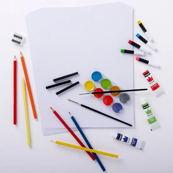 KINGART&reg; Mixed Media Art Set, Drawing, Painting & Sketching, 175 Pc. {4}