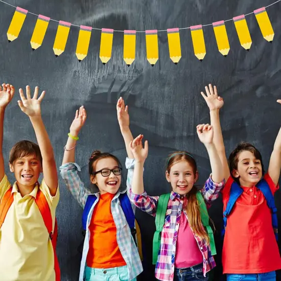 Pencil Banner | Pencil Garland | Kindergarten Banner| Classroom Decor {5}