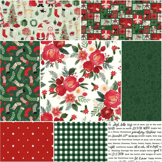 Charming Christmas Fat Quarter Bundle by Kelsey Carlson for Riley Blake (FQ-16350-24) {4}