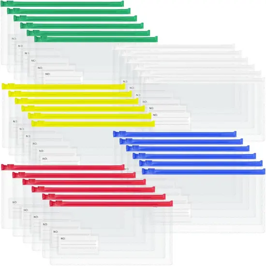 Small Zipper Plastic Envelopes {1}