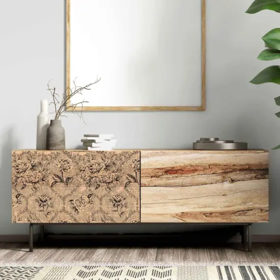 A1 Decoupage Fiber - Antique Laces - 1 sheet, A1 size {4}