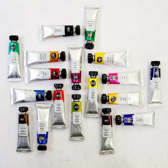 Art Philosophy&reg; Artist Grade Watercolor Tubes - Ivory Black - 15 ml - series #1 {5}