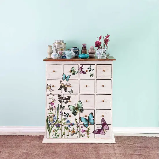 Decor Transfers&reg; 24x35 - Butterfly Oasis - total sheet size 24"x35", cut into 2 sheets {2}