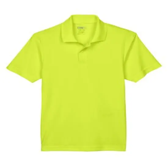 CORE&reg; Youth Origin Performance Piqu&eacute; Polo Safety Yellow {1}