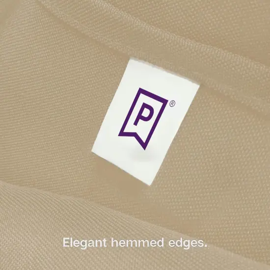 Cloth Napkins - 17 x 17 Inch Beige Dinner Napkins - Set of 12 Soft & Absorbent Washable Fabric Cloth Table Napkins with Hemmed Edges for Hotel Restaurant, Holiday Parties & Wedding {5}