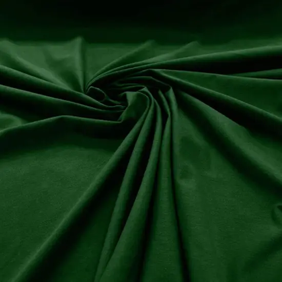 1 Yard Kelly Green Smooth Texture Stretches, Cotton Jersey Spandex Knit Fabric Ideal for Apparel, Crafts & DIY 60" Width {1}