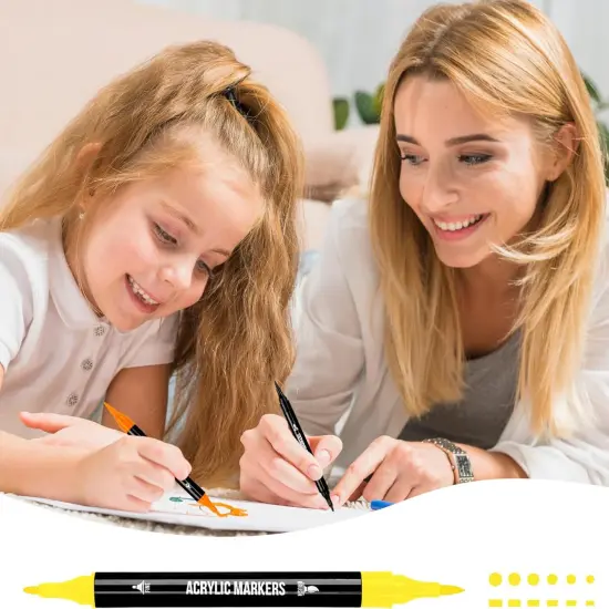 72 Colors Acrylic Paint Markers {4}