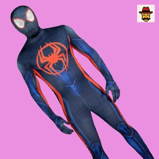 Marvel Miles Morales Spider-Man Zentai Suit Costume Officially Licensed {3}