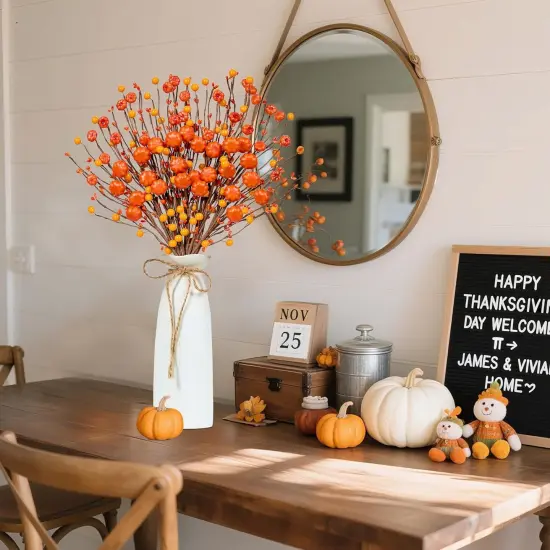 12 PCS Fall Harvest Festival Table Decor {2}