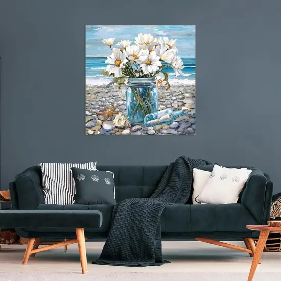 Diamond Art Kits for Adults,Diamond Painting,Diamond Art 5D Flower Ocean Theme Blue Diamond Art Kits for Adults Beginner Gem Art Full Drill for Adults Home Wall Decor Gifts (12x16inch) {3}