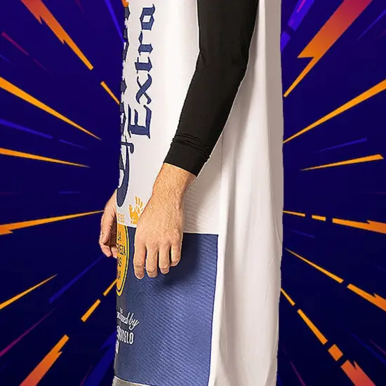 Funny Adult Beer Can Costume for Halloween Parties Beach Events and Festival Fun {5}