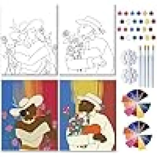 Wine Pre Drawn Canvas for Adults Party {1}