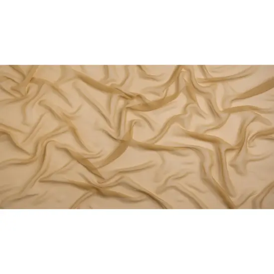 1 Yard Croissant Crinkled Silk Chiffon Fabric Sheer Lightweight Material Perfect for Party Dresses, 43 Inches Wide {4}