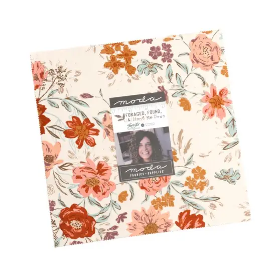 Foraged, Found and Hand Me Down 10" Square Pack (Layer Cake) by Fancy That Design House for Moda (45630LC) {1}