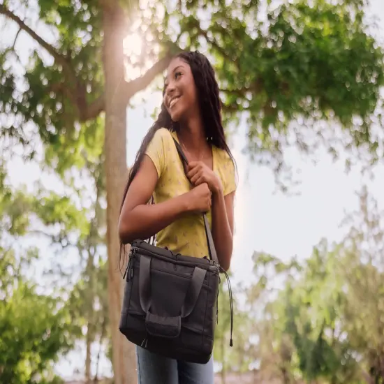 NFL Tarana 12-can Superthick Recycled Cooler Black {2}