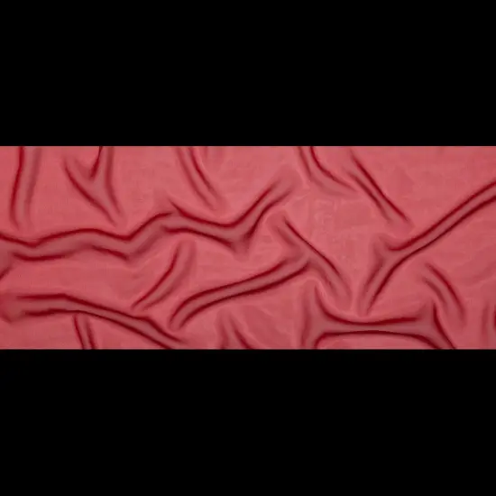 1 Yard Milly Red Silk Chiffon 52" Wide Perfect for Dresses & Apparel {3}