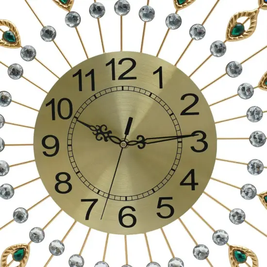 26.4'' Modern 3D Large Wall Clock Metal Watch Art Design Home Living Room Decor {4}