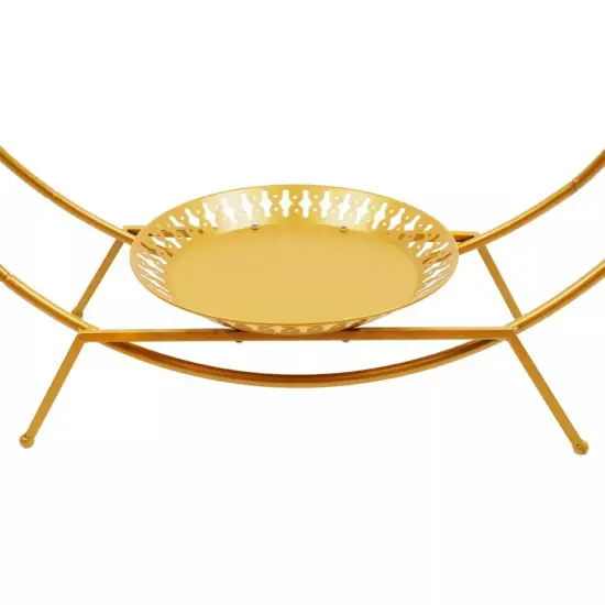 Round Archway Backdrop Metal Stand Arch Frame Balloon Flower Wedding Decor 80cm {4}