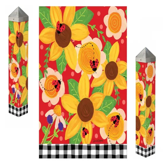 Bugs and Blooms Art Pole 20 Inches {1}