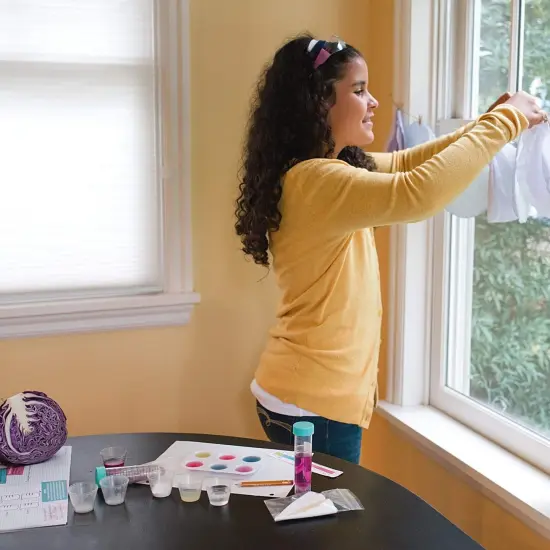 Yellow Scope Science Kit for Kids, Acid, Base & pH Cabbage Chemistry, STEM Kit for Girls & Boys, Fun Holiday Gift for Ages 8-12, Buddy Pack {6}