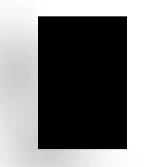 School Smart Folding Bristol Board, 12 x 18 Inches, Black, Pack of 100 {3}