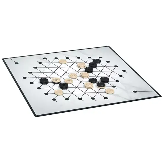 Rio Grande Games: Matrx Gipf - Piece Moving Strategy Board Game, Unique Head-To-Head, Learn As You Play, Ages 14+, 2 Players, 30-60 Mins {3}