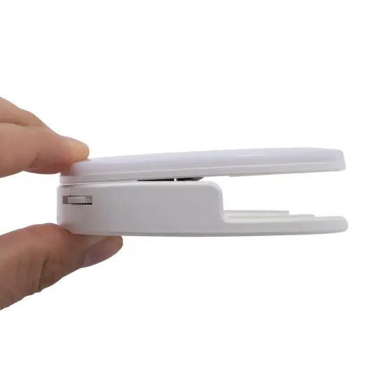 Insten 3" Mini LED Selfie Ring Light with Mirror and Clip for Video Photography, Laptop Tablet Cell Phone, Dimmable, 36 Beads, USB Powered White {6}