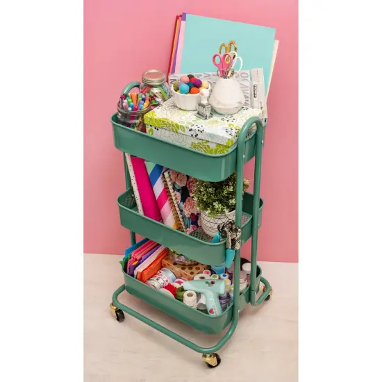 We R A La Cart Storage Cart-Juniper {7}