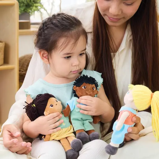 Kaplan Early Learning Company Multicultural Soft Dolls - Set of 4 {5}