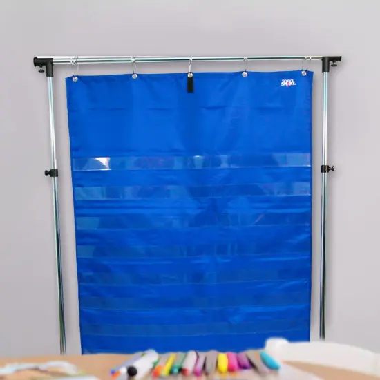 School Smart Original Pocket Chart with 10 Pockets, 50 x 34 Inches {6}