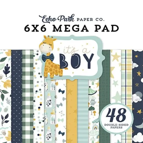 Echo Park It's A Boy 6x6 Mega Pad {1}