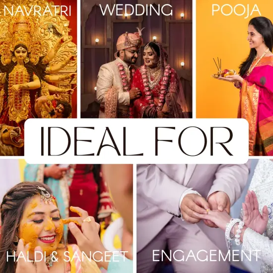 Indian Traditional Ear Chains for Women - Indian Jewellery for Earring Support Long Gold Tone Earring Chain Ear to Hair Chain Jewelry Faux Pearl Hair Accessory Bridal Jewelry for Wedding {4}