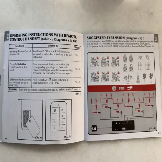 Lemax Remote Control Box {4}