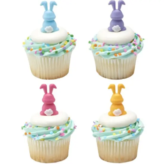 Colorful Bunnies DecoPics 12 ct {5}