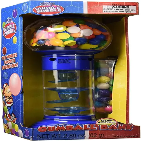 Rhode Island Novelty 10.5 Inch Spiral Fun Gumball Bank | Colors May Vary | One Piece {1}