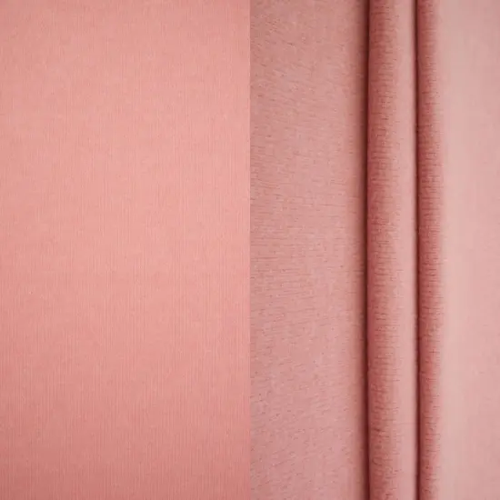 1 Yard Polyester Rayon Spandex 240 GSM Fleece Rib Solid Fabric Soft 66" Width ROSE {1}