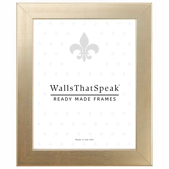 18x24 Picture Frame, Avalon 223 1.25 Inch MDF Moulding, Wall Display Frame for Art, Posters, or Photos by wallsthatspeak Gold {1}