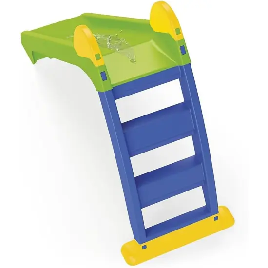 Dolu: My First Garden Slide: Yellow-Green-Blue - Waterslide Hose Attachment, Indoor/Outdoor, Plastic, 52.4 x 17.7 x 28.4", Toddler & Kids Ages 2+ {3}
