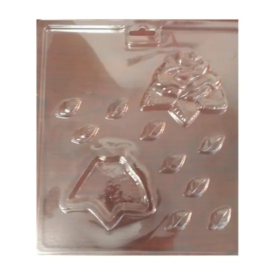 Rose Pour Box Flowers Chocolate Mold {1}