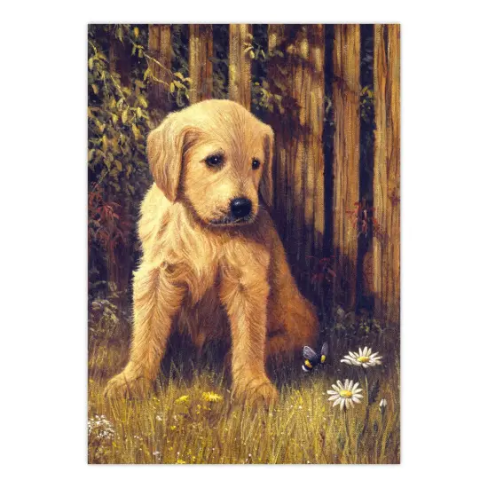 PJS60 | Painting by numbers&trade; 10pc 8.75" x 11.375" Puppy Blues Painting Project {2}