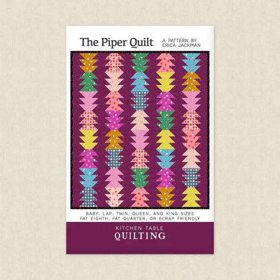 The Piper Quilt (ktq 184) | Kitchen Table Quilting | Sewing Pattern {1}