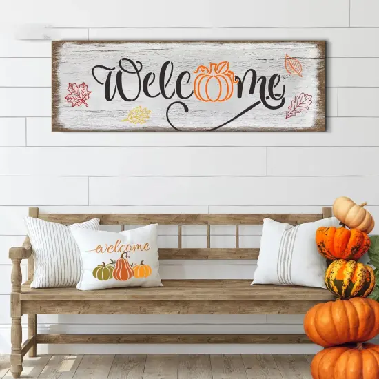 Fall Stencils - Hello Fall and Pumpkins {5}