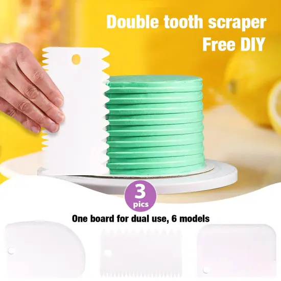 36Pcs Rose Gold Clay Extruder Gun Fondant Sugar Paste Extruder Clay Cake Sculpture Gun, Ball Stylus Dotting Tool with Plastic Scraper, Cake Decorating Supplies Modeling Tool {6}