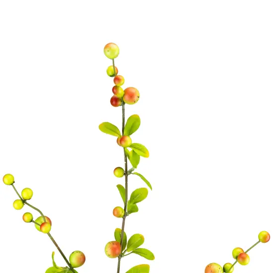 Northlight Berry Branch Artificial Sprays - 34" - Green and Brown - Set of 6 {7}