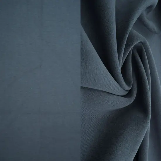1 Yard Polyester Modal Spandex 300 GSM Cupro Modal Scuba Fabric Soft 58/60" Width DENIM {1}