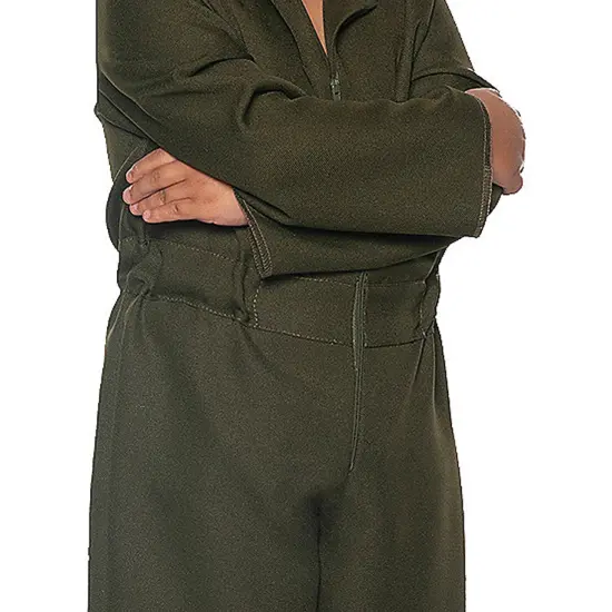 Horror Jumpsuit Costume Khaki {3}