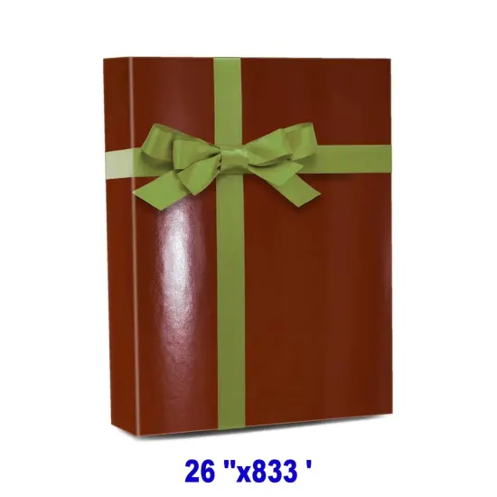 Solid Wrap Paper in Bright Colors 26&rdquo; x 833&rdquo; {1}